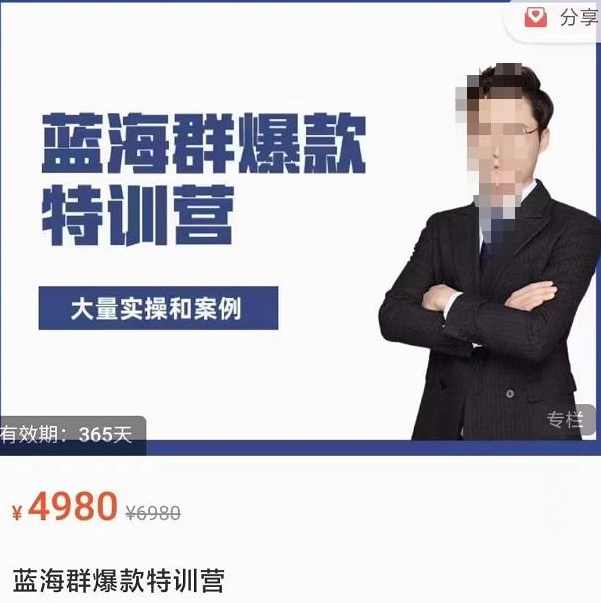 无招店群·蓝海群爆款特训营，大量实操和案例,课程,第1张