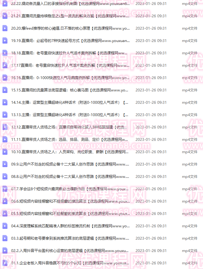直播带货操盘手/思维认知实战课：带你快速入局抖音，快速拉升人气,课程,直播,第2张
