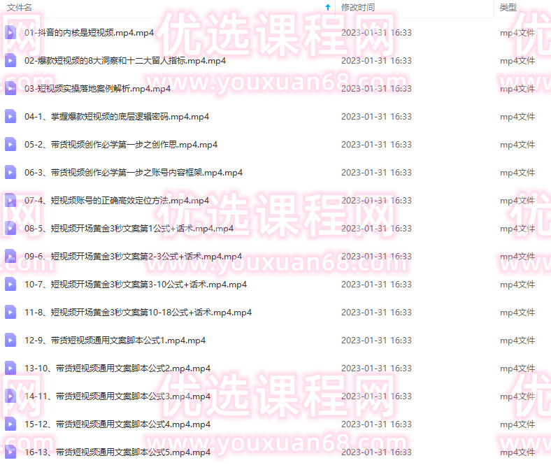 带货短视频文案脚本公式进阶班,18个开场留人文案公式,18个创作脚本公式,脚本,第2张 带货短视频文案脚本公式进阶班,18个开场留人文案公式,18个创作脚本公式,脚本,第2张
