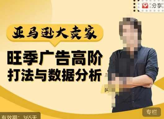 阿甘·亚马逊大卖家广告高阶打法与数据分析，走出传统广告误区；揭秘大卖惯用打法；数据驱动广告决策