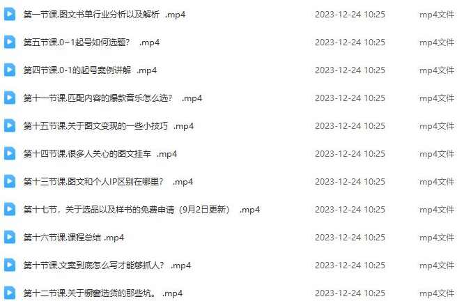 书香满屋2023图文带货，图文起号带货全攻略,课程,攻略,第2张