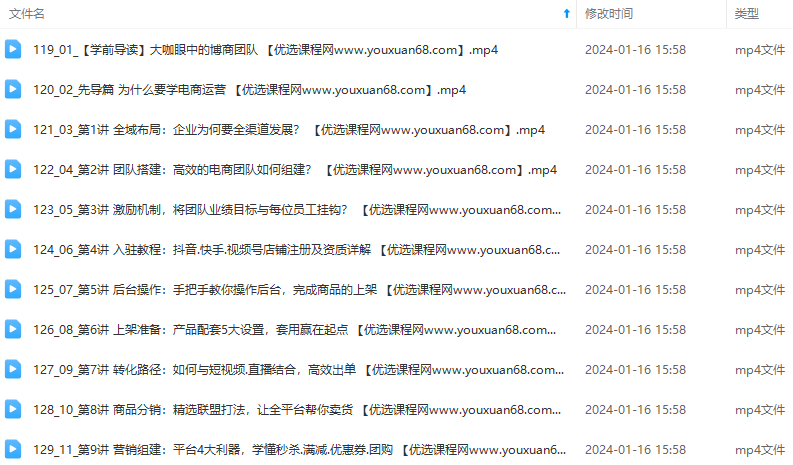 玩转抖音/视频号/快手电商运营，告别野路子，学懂电商运营爆单玩法,课程,学习,管理,发展,直播,第2张