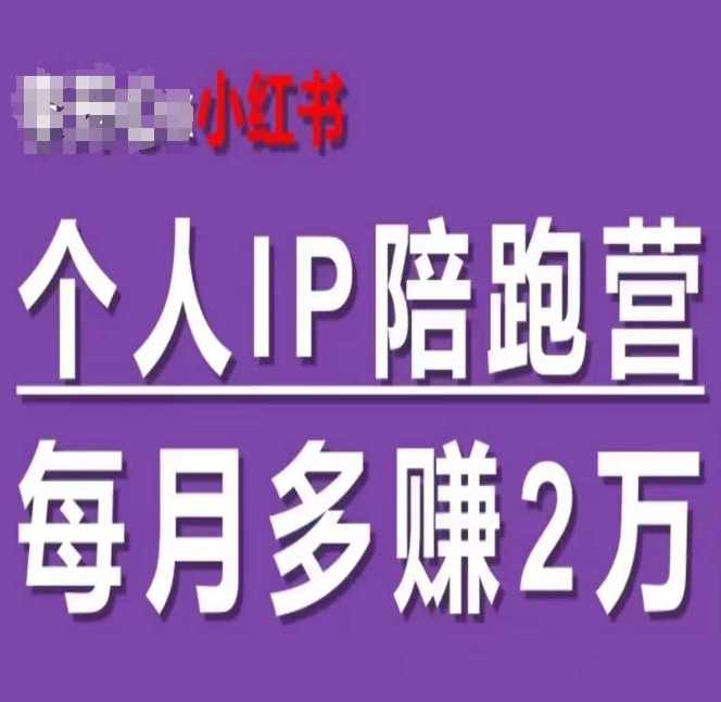 李开心_小红书个人IP陪跑营，60天拥有自动转化成交的双渠道个人IP，每月多赚2w