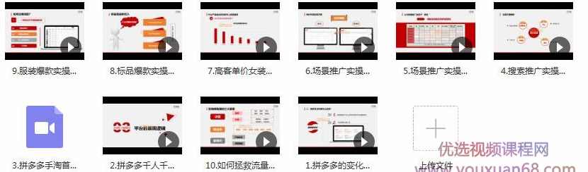 拼多多进阶课 掌握底层规则+活动推广+实操全流程+实战引爆流量,课程,学习,发展,理解,竞争,第5张