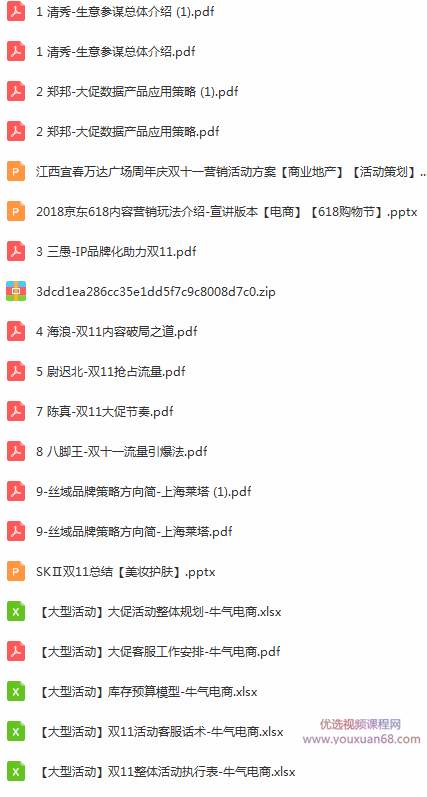 2019年双11：各行业营销方案大汇总,网盘,第3张