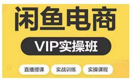 2021闲鱼副业月入过万进阶课程，掌握闲鱼电商所需的各项技能【视频课程】,课程,学习,管理,沟通,电商,第1张