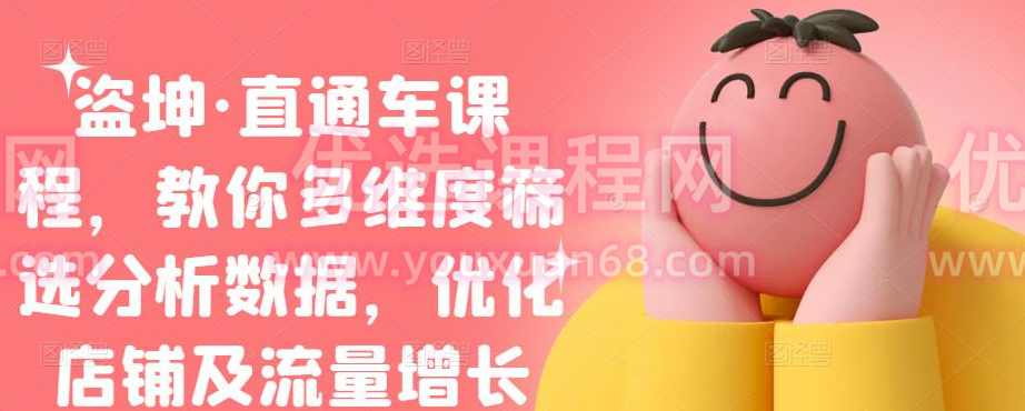 盗坤·直通车课程,教你多维度筛选分析数据,优化店铺及流量增长,课程,学习,第1张 盗坤·直通车课程,教你多维度筛选分析数据,优化店铺及流量增长,课程,学习,第1张