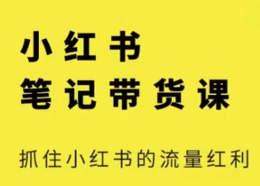 张宾电商小红书笔记带货课(更新11月)流量电商新机会，抓住小红书的流量红利,课程,学习,管理,直播,专业,第1张