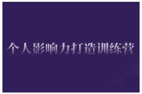 个人影响力打造训练营，掌握公域引流、私域运营、产品定位等核心技能，实现从0到1的个人IP蜕变,课程,管理,直播,定位,团队,第1张