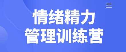 琳子博士-情绪精力管理训练营课程,课程,管理,第1张 琳子博士-情绪精力管理训练营课程,课程,管理,第1张