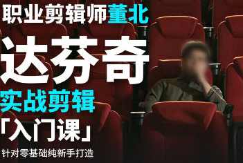 董北达芬奇实战剪辑入门课2024