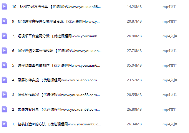 2025教你录制课程挣收益项目，私域公域流量IP营销做图包装变现全攻略【揭秘】,课程,攻略,第2张