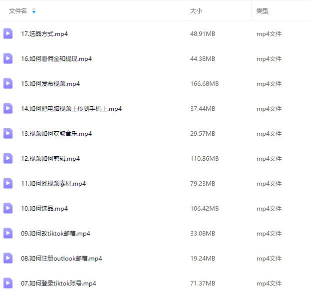 张瑞老师·东南亚TikTok短视频带货，TK跨境电商短视频培训教学,课程,电商,第2张