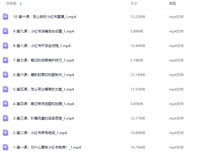 集合仓-小红书电商课程，玩转小红书笔记带货鹿鹿姐,课程,直播,电商,第2张