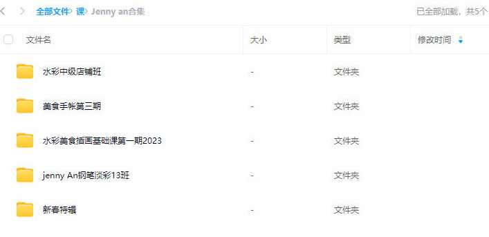 Jenny an水彩课程合集,课程,营养,第2张