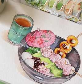 Jenny an水彩课程合集,课程,营养,第1张