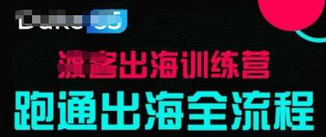 出海训练营基础课，​跑通出海全流程，实战案例拆解,第1张