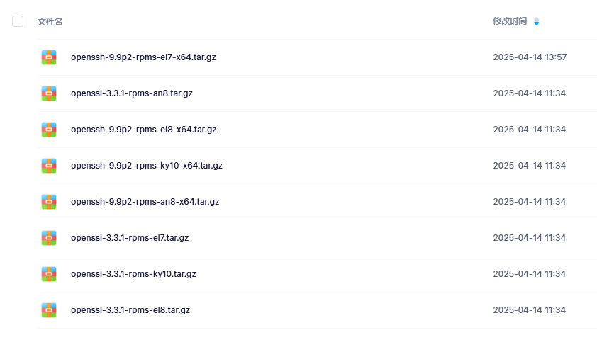 OpenSSH漏洞CVE-2025-26466和CVE-2025-26465 OpenSSH升级9.9p2 RPM一键更新包