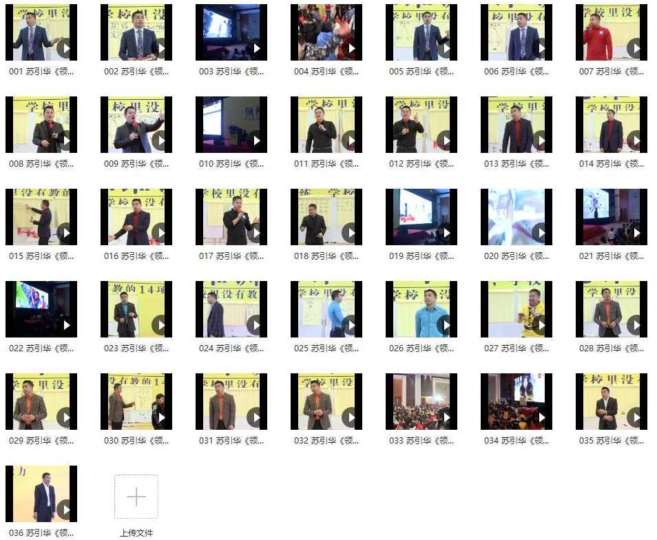 苏引华《领袖思维》（36集）视频,第1张