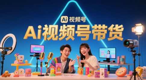 AI视频号带货轻松99%的普通人却卡在内容制作门槛,课程,第1张 AI视频号带货轻松99%的普通人却卡在内容制作门槛,课程,第1张