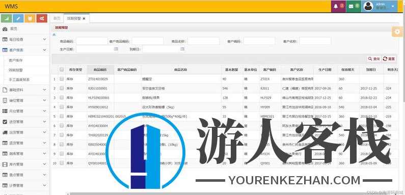 WMS物流仓储管理系统源码，包含PDA端和Web端 JAVA版源码,Java源码,管理,第3张