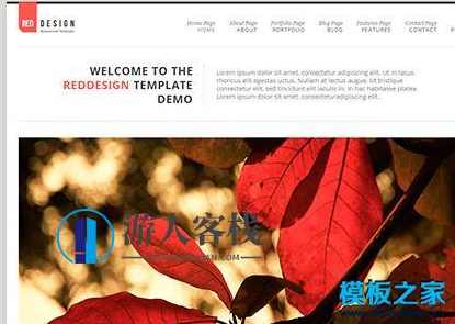 扁平化设计简洁大气宽屏bootstrap模板