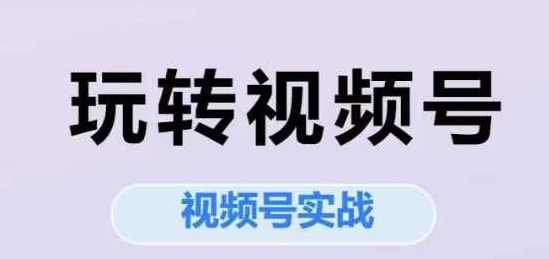 玩转视频号，视频号实战系列课，短视频运营实战，打造爆款视频号,直播,定位,第1张