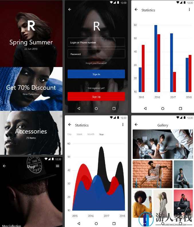 Bootstrap模板精美响应式网站包含全行业HTML模板239套打包，响应式网站模板，精选全行业HTML模板239套,Bootstrap模板,设计素材,第5张