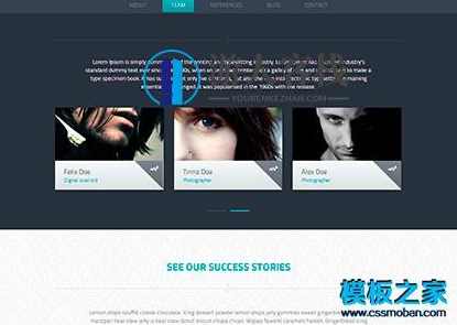 高端大气高颜值商业web设计公司网站模板 bootstrap企业模板，创新设计引领未来，高端大气高颜值商业web设计公司网站模板 Bootstrap 企业模板展示,Bootstrap模板,网站源码,网站搭建,网站模板,第1张