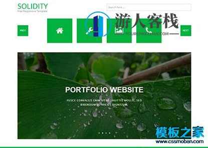 高颜值绿色大气个人摄影相册网页模板 图库图片展示 bootstrap网站模板，绿色大气个人摄影相册网页模板，Bootstrap风格展示,Bootstrap模板,网站源码,网站搭建,网站模板,第1张