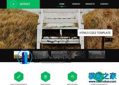 高端商务绿色简约大气宽屏企业官网模板 企业首页模板 bootstrap企业模板，商务绿色简约大气企业官网模板