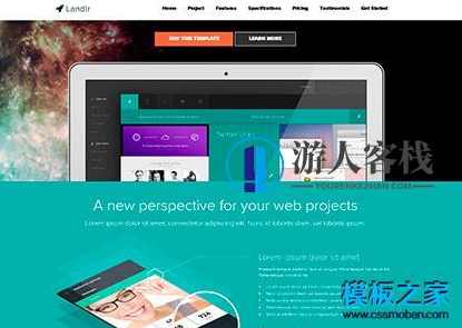 平面设计作品展示网站 ps作品展示网页模板 商业企业bootstrap模板，平面设计作品展示网站 Bootstrap模板,Bootstrap模板,网站源码,网站搭建,第1张