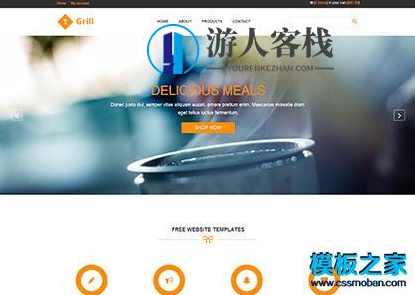 高端大气商务科技公司网页模板 宽屏响应式官网模板 bootstrap整站模板，商务科技公司高端响应式官网模板，宽屏与响应式设计,Bootstrap模板,网站源码,网站搭建,第1张