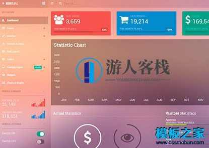 炫彩质感全屏大数据后台模板 响应式商业后台bootstrap商业模板，炫彩质感全屏大数据后台响应式商业模板,Bootstrap模板,网站源码,网站搭建,模板,第1张