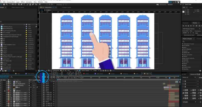 建筑家装行业商业家庭装修平台行业安乐窝MG动画完整AE项目工程文件包，安乐窝MG动画完整AE项目工程文件包，引领行业新风尚,MG动画,MG样片,MG素材,第2张