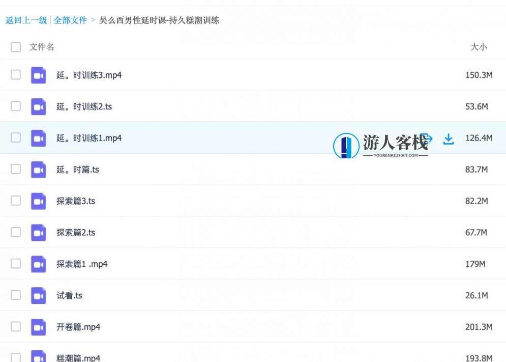 吴么西亲授 S-man 会员全套 涵盖延时、高嘲、耐受性等课程 百度网盘，吴么西亲授 S-man 会员全套课程,学习,网盘,课程,第3张