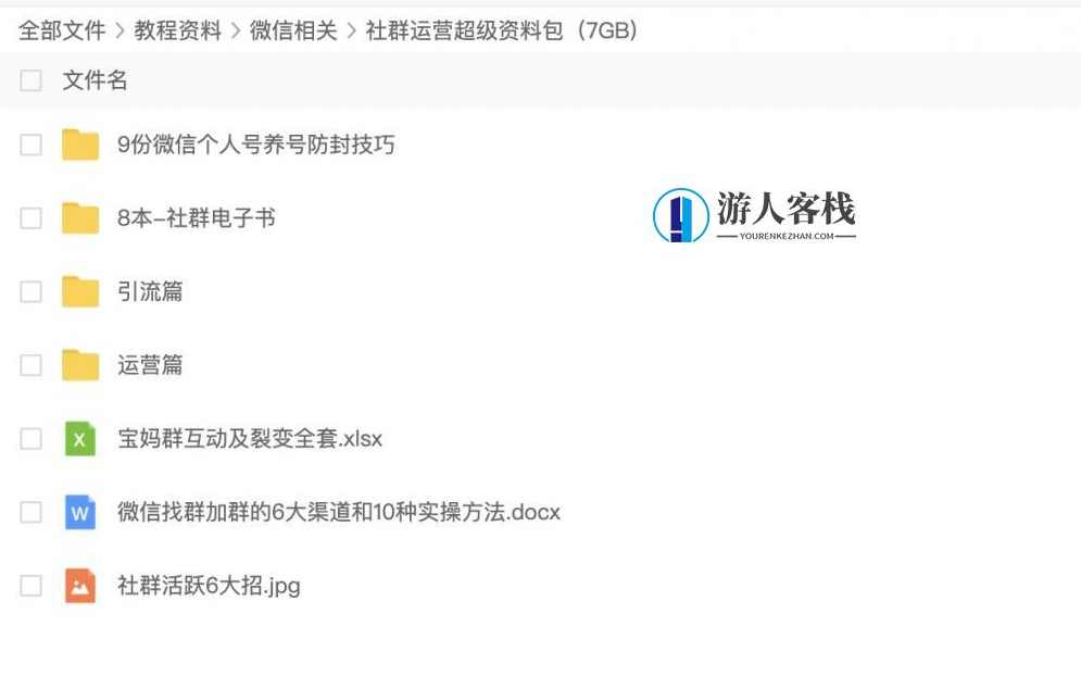 2020社群运营超级资料包（7GB) 百度云盘分享，社群运营超级资料包，2020年运营秘籍,学习,收藏,第2张