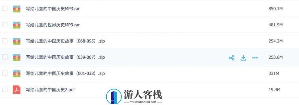 适合儿童读的中国历史和世界历史 百度云盘分享，趣味中国历史世界历史，儿童版百度云盘分享,学习,第2张