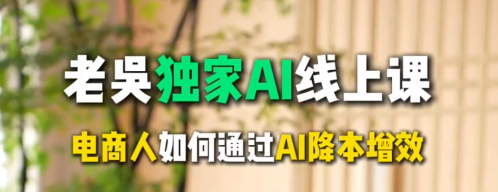 天诺老吴AI课程2025年，电商企业如何用deeepseek实现降本提效，天诺老吴AI课程，电商企业深度解析Deepseek助力降本提效