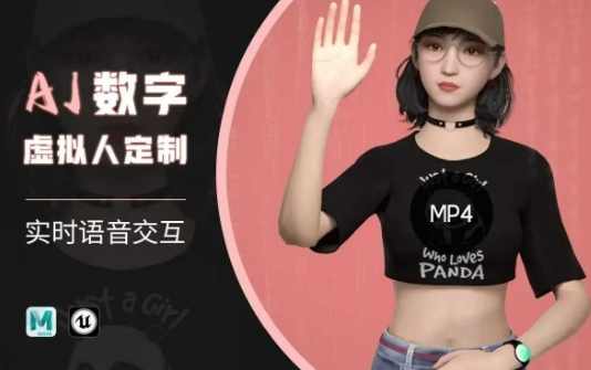 Ai数字人虚拟(智能体)实时语音交互特训营，自行定制超写实角色AI数字人交互技术，AI数字人实时语音交互特训营，定制超写实角色AI数字人交互技术,课程,学习,发展,直播,专业,第1张