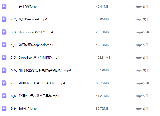 DeepSeek获客训练营 DeepSeek从入门到精通，深度寻客训练营，从入门到精通DeepSeek,课程,第2张
