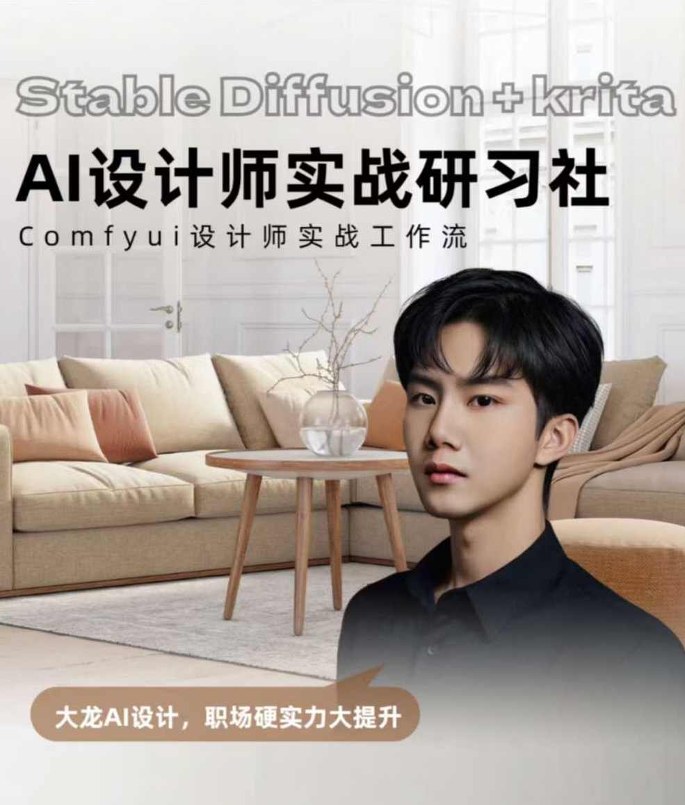 2025年AI高效赋能设计师，大龙AI设计职场硬实力大提升，大龙AI设计职场硬实力大幅提升，2025年AI助力设计师高效赋能,课程,视频制作,适应,第1张