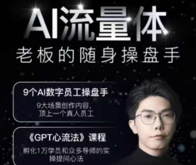 白先生AI流量体-老板的随身操盘手，9个AI数字员工操盘手，覆盖9大内容创作场景，省去9个高级员工的工资，AI流量体助力老板操盘手，9大场景覆盖，省人省心省钱