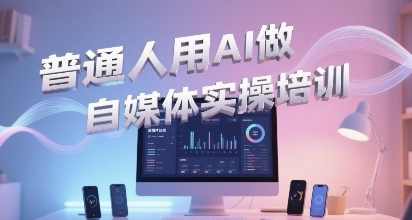 普通一个人用AI做自媒体，助你轻松开启AI自媒体创作之路，AI自媒体创作新篇章，轻松开启AI自媒体之路