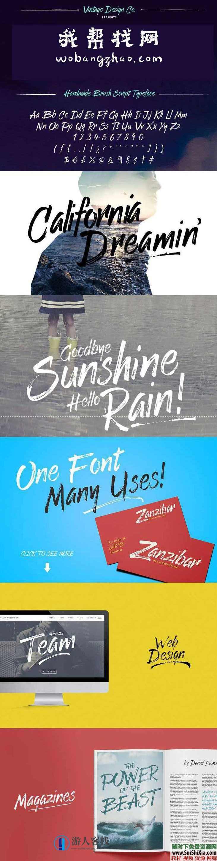 全网收集！最美392款英文字体Font复古飘逸手写花体签名体艺术扁平字体打包，英文字体精选，392款复古飘逸签名艺术字体,蓝星智库,管理,艺术,第8张