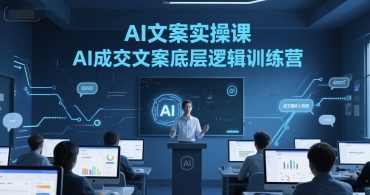 AI文案实操课，AI成交文案底层逻辑训练营，AI成交文案底层逻辑训练营，掌握AI文案实操技巧，提升成交文案撰写水平,课程,人工智能,信任,第1张