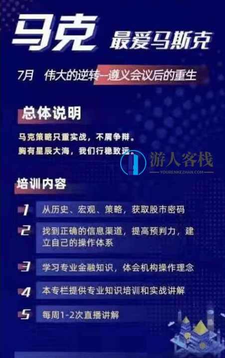 马克最爱马斯克7月课程价值666元-百度云分享_蓝星智库教程资源，马克分享马斯克7月课程，价值666元，百度云教程资源,学习,蓝星智库,课程,直播,专业,第1张