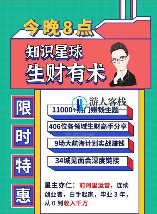 知识星球:亦仁 ·2021生财有术4期、5期(更新中)价值2465元-百度云网盘视频资源,知识星球,亦仁分享2021生财有术4期、5期价值2465元资源,学习,管理,微信,网盘,小程序,电商,专业,攻略,SEO,成长,第1张 知识星球:亦仁 ·2021生财有术4期、5期(更新中)价值2465元-百度云网盘视频资源,知识星球,亦仁分享2021生财有术4期、5期价值2465元资源,学习,管理,微信,网盘,小程序,电商,专业,攻略,SEO,成长,第1张