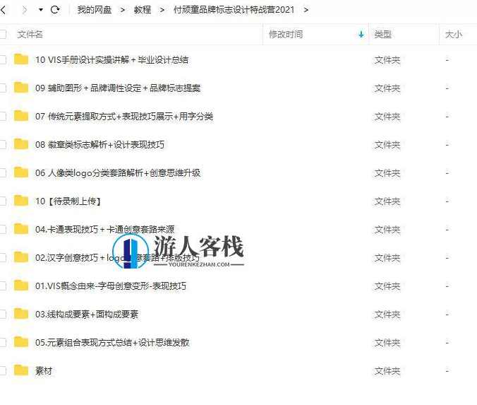 付顽童LOGO品牌标志设计特战营2021年8月_百度云网盘视频教程，付顽童LOGO品牌标志设计特战营2021年8月教程,网盘,第6张