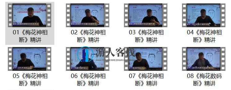 陈春林老师《梅花神相断》_百度云网盘视频资源,学习,网盘,微信,支付,支持,第2张